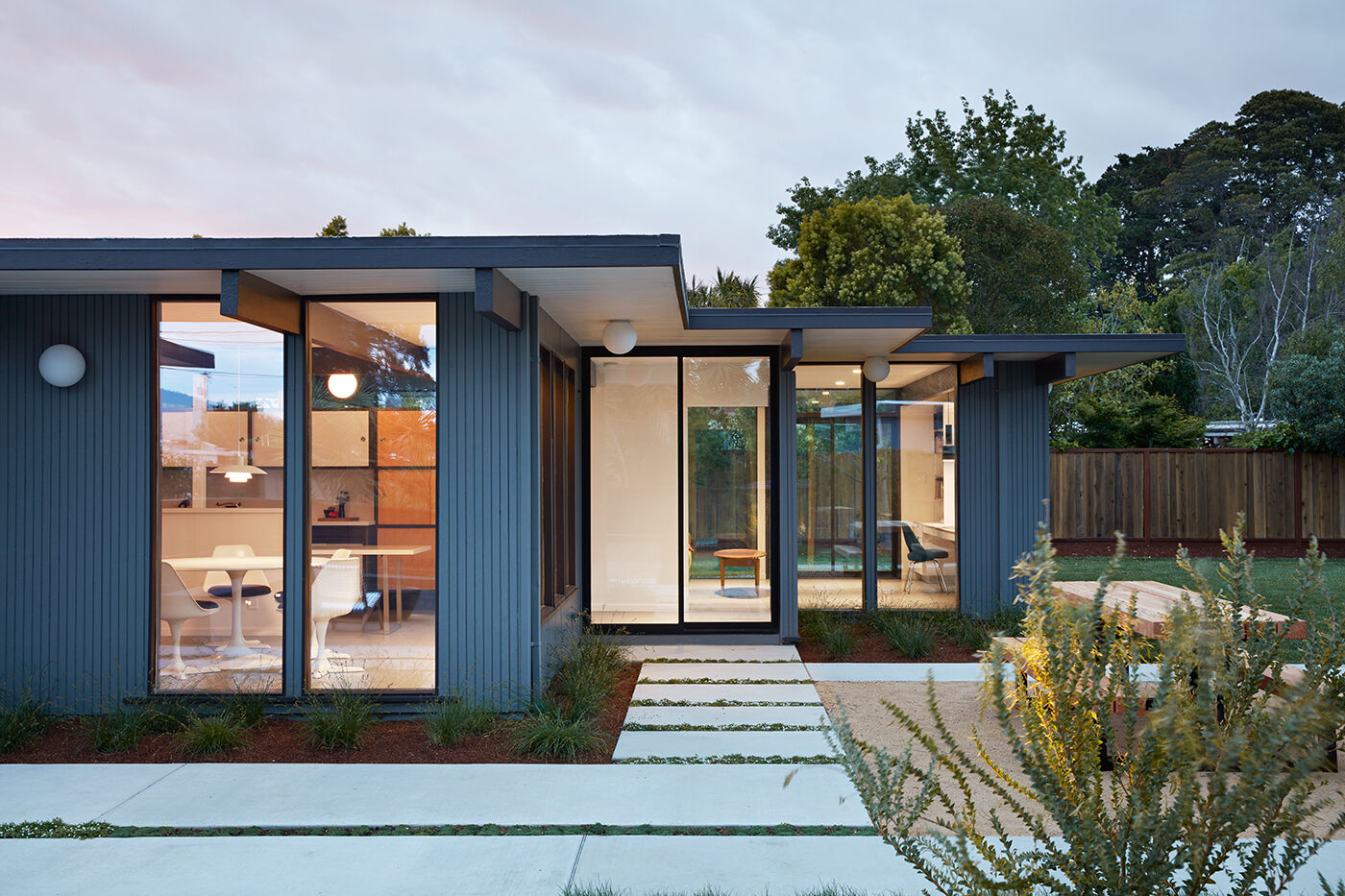 A beautifully updated Eichler home in San Mateo blends mid-century charm with fresh modern details and family-friendly warmth.